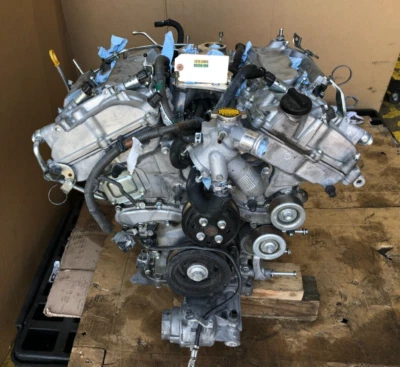 2014-2017 LEXUS RC350 3.5L RWD ENGINE MOTOR LONG BLOCK OEM 124K. - Image 1 of 4