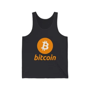 Bitcoin BTC Unisex Trikot Tank Top, Crypto Tank Top, Kryptowährung, HODL - Bild 1 von 19