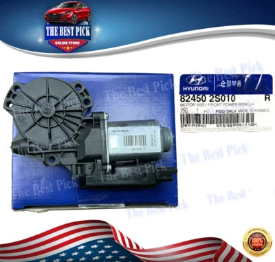 ⭐GENUINE⭐ Front Power Window Motor Left for 2010-2015 Hyundai Tucson 824502S010 - Image 1 of 2