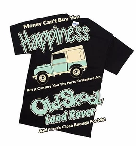 Land Rover Early series T Shirt Retro Classic 4X4 Off Road Petrol Head Gift - Picture 1 of 10