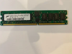 MT18VDDF12872DY-335F1 Micron 1GB PC2700 DDR-333MHz Registered ECC CL2.5 184-Pin - Picture 1 of 3