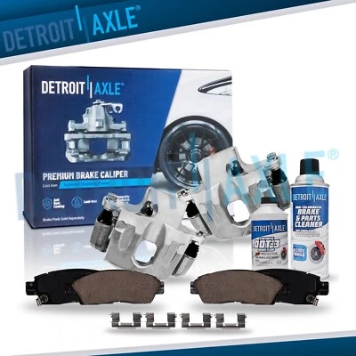 Rear Brake Calipers & Ceramic Brake Pads for 2002 - 2009 Trailblazer SSR Envoy - Изображение 1 из 4