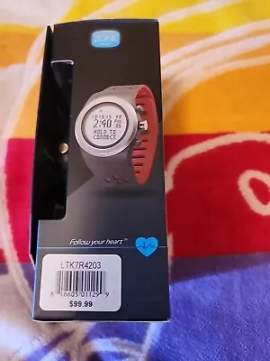 LifeTrak Zone R420 Adjustable Heart Rate Watch - Gray/Red - Image 1 of 4