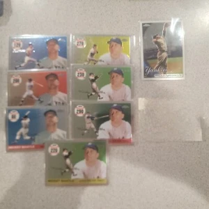 (7) MICKEY MANTLE 2007 Topps Chrome Mantle HR story plus 2010 base - Picture 1 of 1