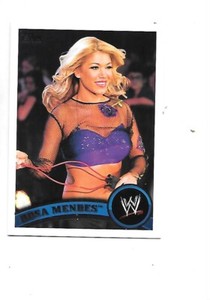 Rosa Mendes 2011 Topps WWE Trading Card #71