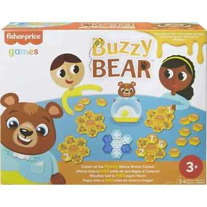 Fisher-Price Buzzy Bear Kids Game Preschool Educational Game Matching & Numbers - Picture 1 of 6