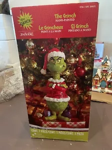 FIGURINA ENESCO JIM SHORE DR. SEUSS HOLIDAY GRINCH 20" 2006171 2022 - Foto 1 di 3