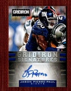 2012 Gridiron Gridiron Signatures #35 Jason Pierre-Paul New York Giants AU /49 - Picture 1 of 2