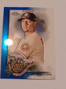 2022 Allen And Ginter Chrome Yuli Gurriel Blue 147/150 - Picture 1 of 2