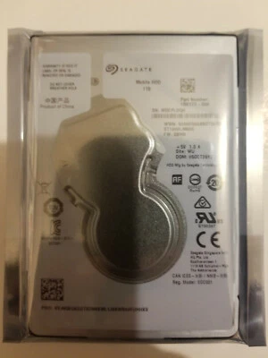 Seagate ST1000LM035 PN  1RK172-568 FW SBM3 WU SDC001 1TB SATA 2.5" HD - Image 1 of 2