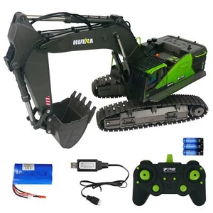 RC Bagger 1:14 1593 48cm XL Baufahrzeug Upgrade Stellmotoren Metall Schaufel - Bild 1 von 12