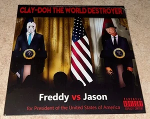 Clay-Doh The World Destroyer Freddy Vs. Jason CD Rare OOP NEW K-Rino Tha Juan - Imagen 1 de 2