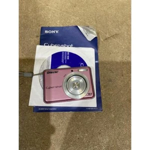 Sony Cyber-shot DSC-S930 Digital Camera Pink 2.4" LCD 3X Optical Zoom For Parts - Picture 1 of 12