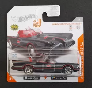 Rare Hotwheels ID Batmobile 6/8 Short Card Sealed Model - Picture 1 of 11