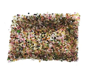 Natural Multi Tourmaline Round Cut Loose Gemstone Lot 1000 Pcs 1 MM - Picture 1 of 8