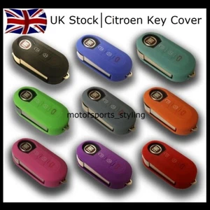 Key Cover for CITROEN 3 Button Flip Case Remote Protective Key Fob Cover Car 7* - Picture 1 of 24
