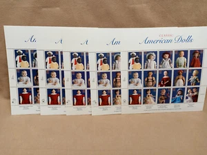 SELLOS USPS - COMO NUEVOS 5 Hojas de MUÑECAS CLÁSICAS AMERICANAS 3151 (SH73) - Imagen 1 de 2