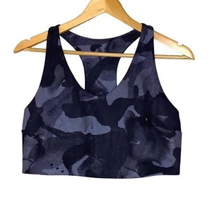 NWOT Zella Camo Sports Bra Racerback Size Large - Picture 1 of 2