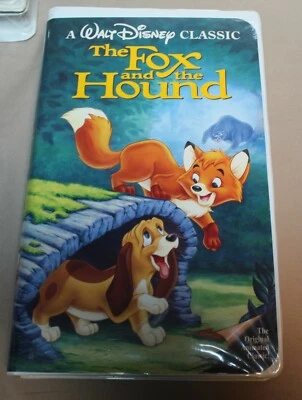 THE FOX AND THE HOUND VHS TAPE 1994 WALT DISNEY BLACK DIAMOND MINT CONDITION  - Image 1 of 4