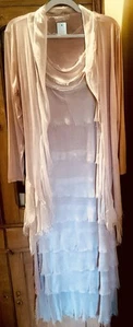Mother Of The Bride Dress Blush Color ITALY - Picture 1 of 4