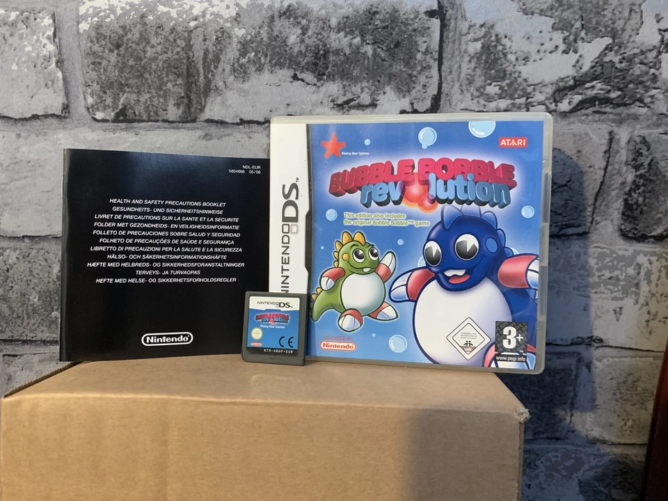 Bubble Bobble Revolution Nintendo DS Game | Complete with Manual | Tested - Image 1 of 1