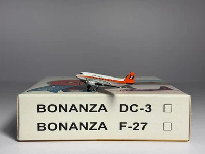 Aeroclassics 1:400 Bonanza Air Lines Douglas DC-3 N498 AC18185B - Image 1 of 2
