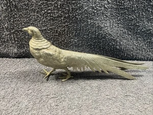 Precioso adorno/estatuilla de metal de faisán de 11" - Imagen 1 de 12