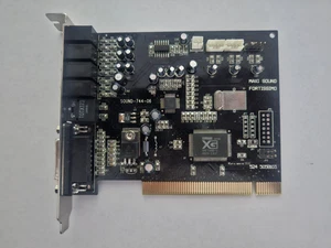 Guillemot Maxi Sound Fortissimo Vintage PC PCI Karta dźwiękowa Yamaha YMF744B-V - Zdjęcie 1 z 3