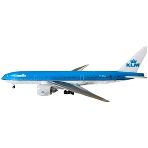Herpa 1/400 KLM Boeing 777-200 Model Aircraft with Box - Blue Collection - Picture 1 of 4