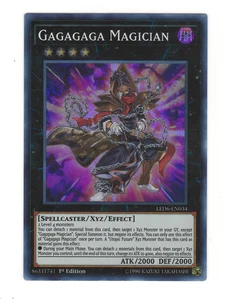 Gagagaga Mago LED6-EN034 NM Super Rara 1° Edizione Yu-Gi-Oh! - Foto 1 di 2