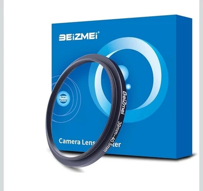 BEIZMEI Filter Adapter Step Up Ring 39mm to 40.5mm for 39mm Lens to 40.5 Filter - Image 1 of 4