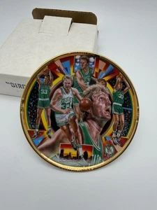 1991 Sports Impressions Larry Bird 4 1/4” Mini Plate by Joseph Catalano - Picture 1 of 5