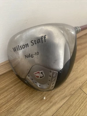 Wilson Staff Nd6-10 Driver GRAPHALLOY Comp NT Shaft 65G S-FLEX Multi-comp ETF460 - Image 1 of 4