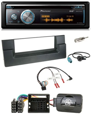 Pioneer Lenkrad DAB USB CD Bluetooth Autoradio für BMW 5er E39 01-04 Aktivsystem - Bild 1 von 4