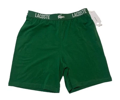 Calzoncillo boxer Lacoste ropa interior marca cintura verde para hombre mediano nuevo con etiquetas Foto 1 de 4