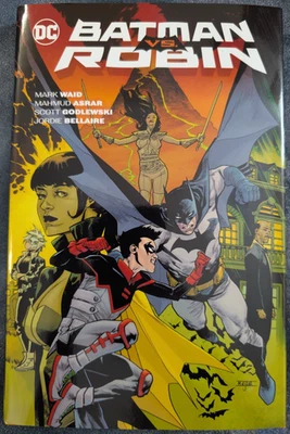 DC COMICS Batman vs Robin Hardcover Waid Asrar Godlewski Bellaire - Image 1 of 4