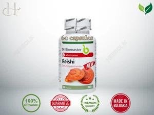 Dr. Biomaster Reishi Extract 60 Caps – Immune, Heart, Vitality & Stress Support - Picture 1 of 17