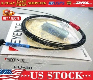 KEYENCE FU-38 Fiber Optic Sensor NewKD US Free TAX - Picture 1 of 7