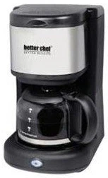 Better Chef IM-104S 4-Cup Coffee Maker with Stainless Steel Accents