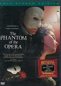 Phantom der Oper von Andrew Lloyd Webber (DVD, 2005, Vollbild) VERSIEGELTBrand Neu - Bild 1 von 2