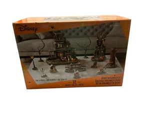 Disney Halloween Set NIB Exclusive to Costco Factory Sealed Contains 12 Pieces - Picture 1 of 9