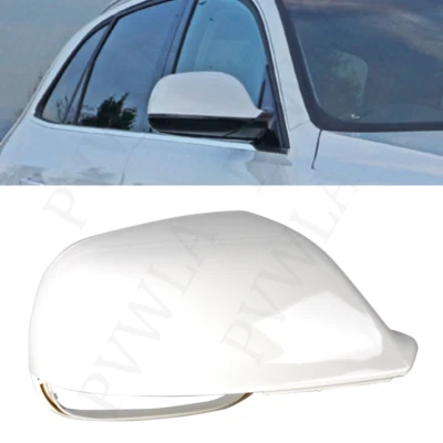Cubierta de espejo retrovisor blanco lado pasajero derecho carcasa para Audi Q7 Q5 2011 2012-2017 Foto 1 de 4