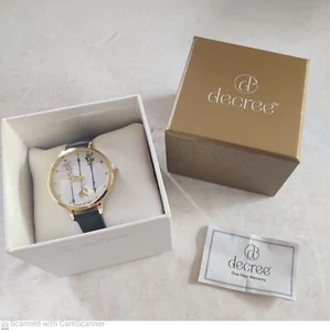 decree Women's Wrist Watch Box Open Unused - Afbeelding 1 van 3