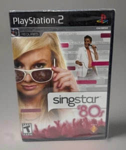 SingStar '80s Game Sony PlayStation 2, 2007 New Sealed - Picture 1 of 3