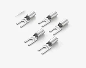 FURUTECH Terminale a Vanga Rodiato 5pz/set FP209-10 (R) Cavo Alimentazione Y-lug - Foto 1 di 1