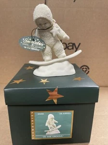 2000 Department Dept 56 Snowbabies Starlight Games Collection In the Groove - Picture 1 of 8