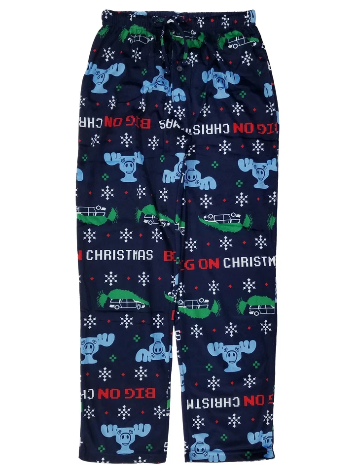 Briefly Stated Mens Christmas Vacation Microfleece Sleep Pants Pajama Bottoms M - Image 1 of 1