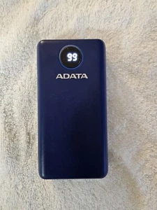 ADATA Power Bank 20000mAh, 2xUSB, 1x USB-C, Power Delivery, Quick Charge, Blue - Picture 1 of 4