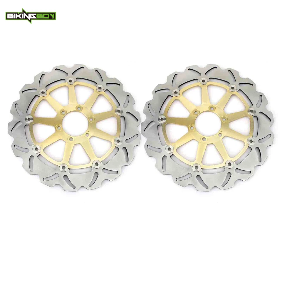 Rotores de freno delanteros discos para Ducati 750 900 Monster 748 996 998 SuperSport 1000 Foto 1 de 4