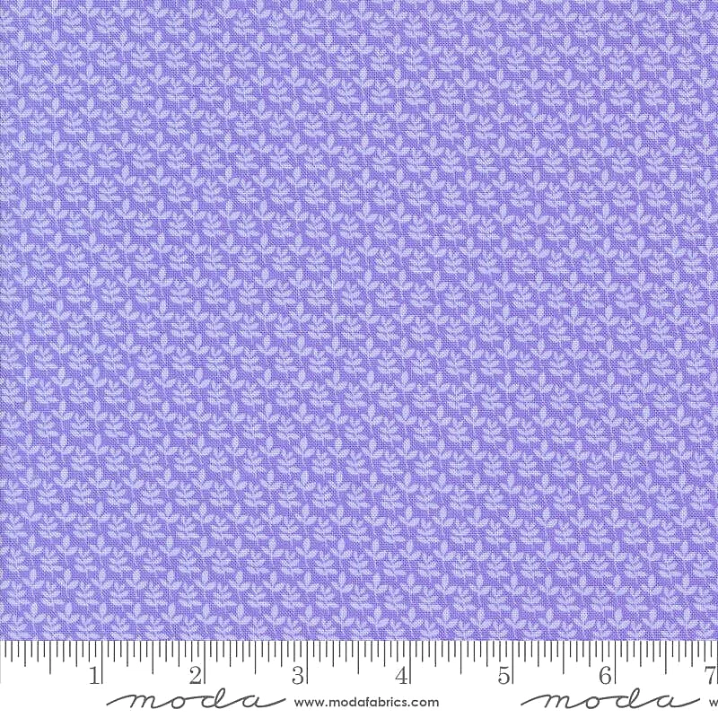 MODA FABRICS #18774 23 "LAVENDER" ALL OVER TINY FLORAL PRINT BTY - Image 1 of 1